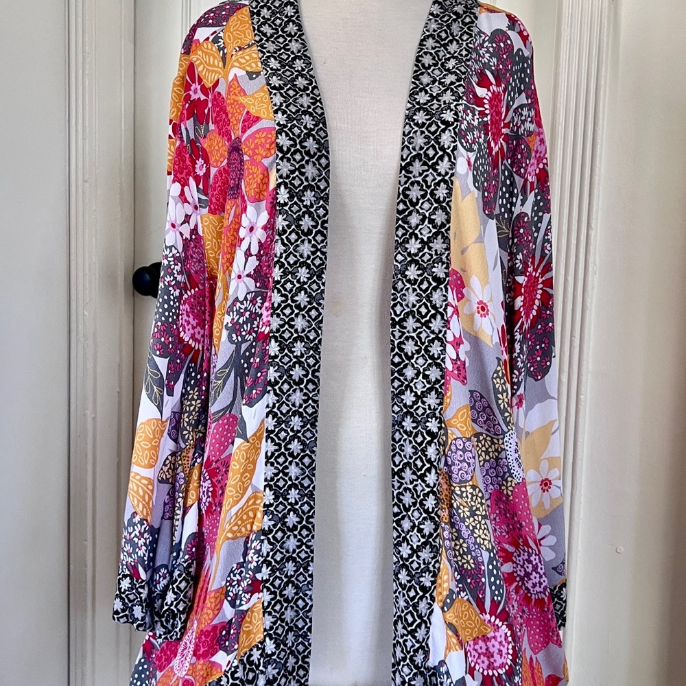 Floral Kimono Cardigan by Habitat